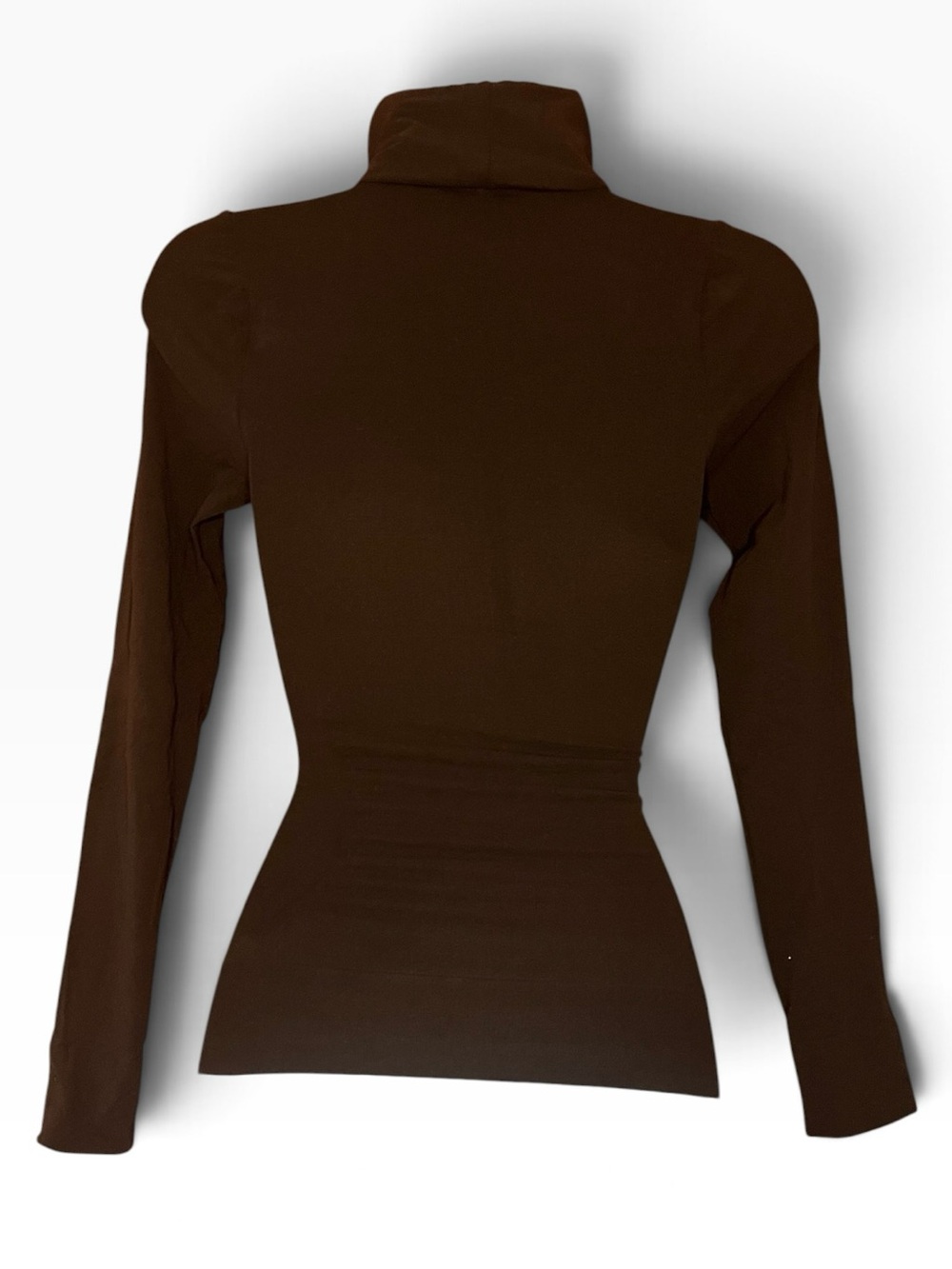SPANX Dark Brown Fitted Turtleneck Shape-wear - Picture 4 of 5